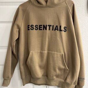 Fear of God Essentials Brown Hoodie